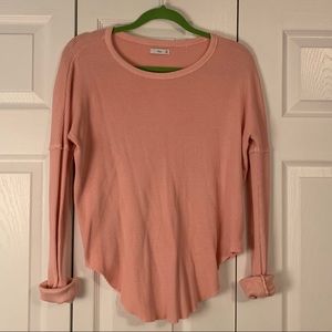 Waffle Knit Long Sleeve